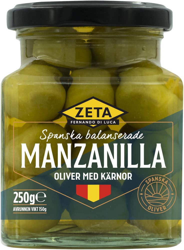 Zeta Manzanilla Oliver med Kärnor