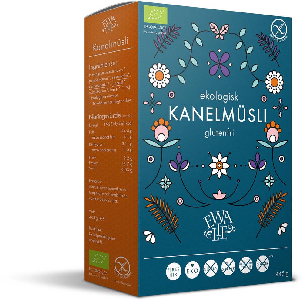 Ewalie Kanelmüsli Glutenfri EKO