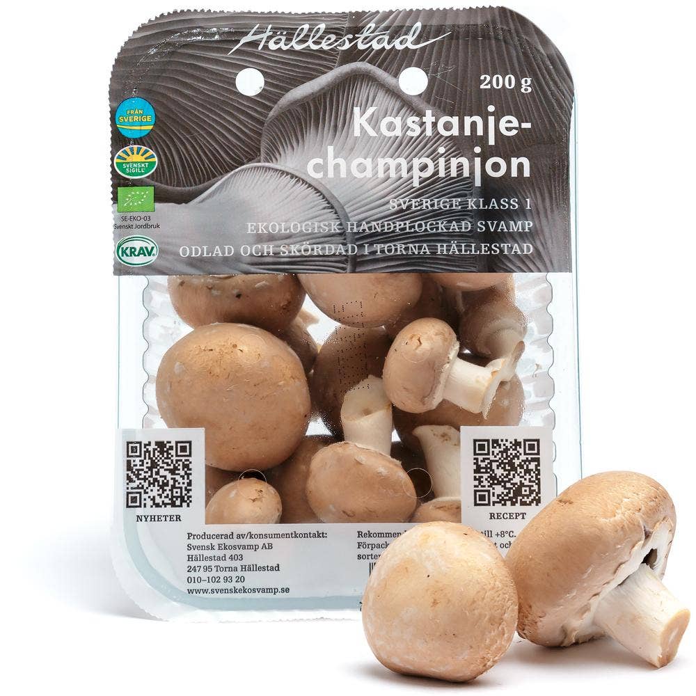 Skogschampinjoner Sverige EKO/KRAV Klass1 Sverige