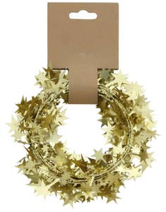 Hedlundgruppen Girlang Stjärnor Guld 7m