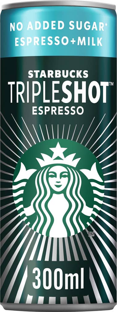 Starbucks® Tripleshot Espresso Utan Tillsatt Socker