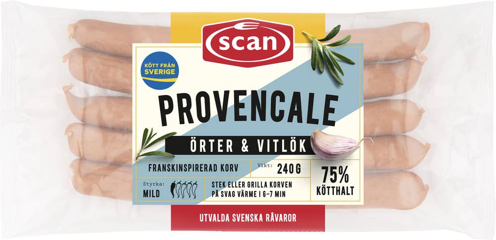 Scan Grillkorv Provencale