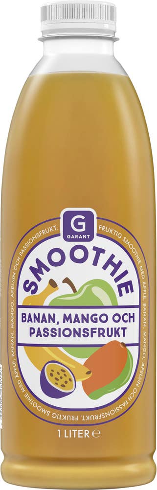 Garant Smoothie Banan, Mango & Passionsfrukt