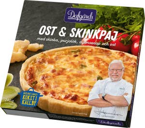 Dafgårds Ost & Skinkpaj Fryst