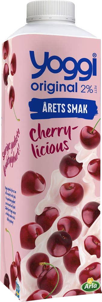 Yoggi® Yoghurt Körsbär 2%