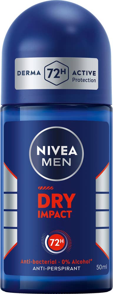 NIVEA MEN Deo Roll-On Dry Impact Men 72h