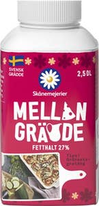 Skånemejerier Mellangrädde 27%