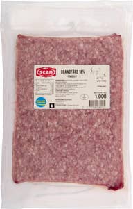 Scan Blandfärs 18% Vakuumförpackad