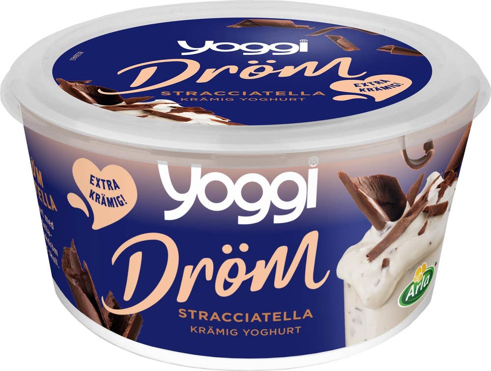 Yoggi® Yoghurt Dröm Stracciatella Laktosfri 450g Yoggi