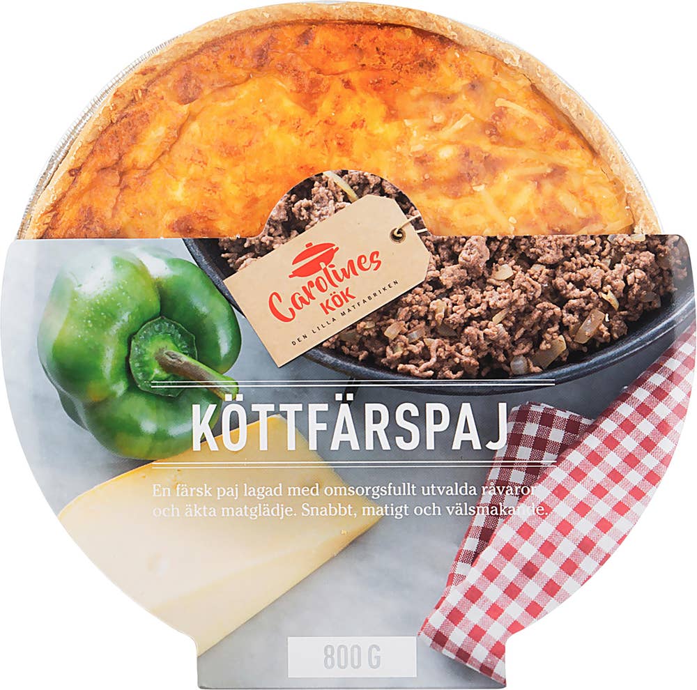 Carolines Kök Paj Köttfärs 800g Carolines Kök