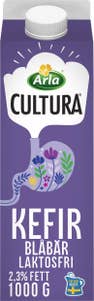 Arla® Cultura® Kefir Blåbär 2,3% Laktosfri