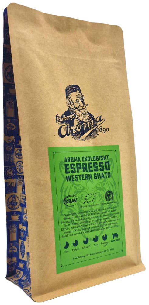 Karlbergs Kafferosteri Espresso Western Ghats EKO/KRAV