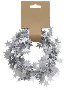 Hedlundgruppen Girlang Stjärnor Silver 7m