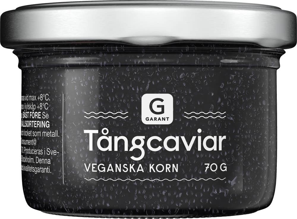 Garant Tångcaviar Svart Vegansk