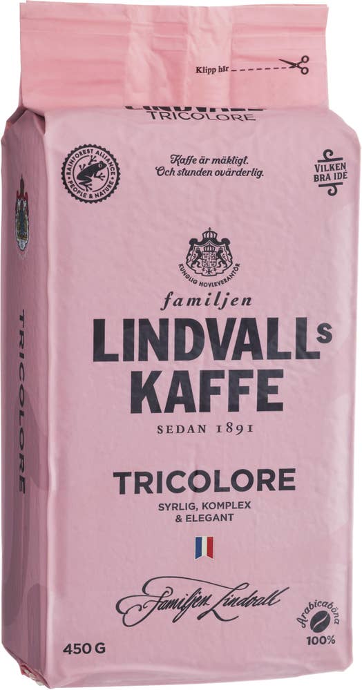 Lindvalls Kaffe Kaffe Tricolore