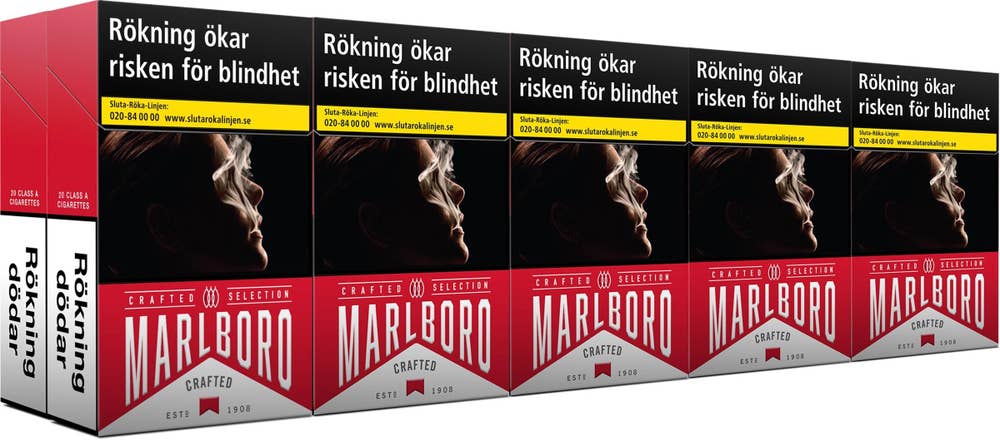Marlboro Cigaretter Limpa Crafted Red 10-p