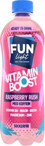 Funlight Vitamindryck Raspberry Rush Drickfärdig