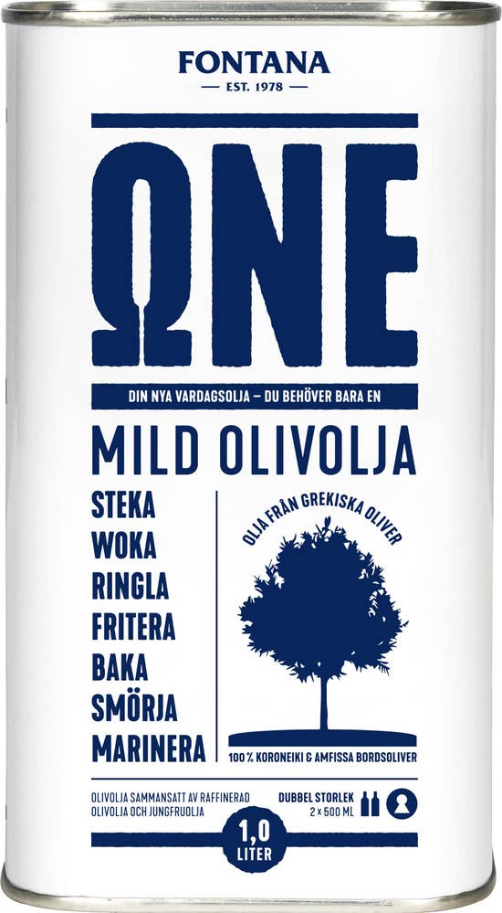 Fontana Olivolja Mild ONE