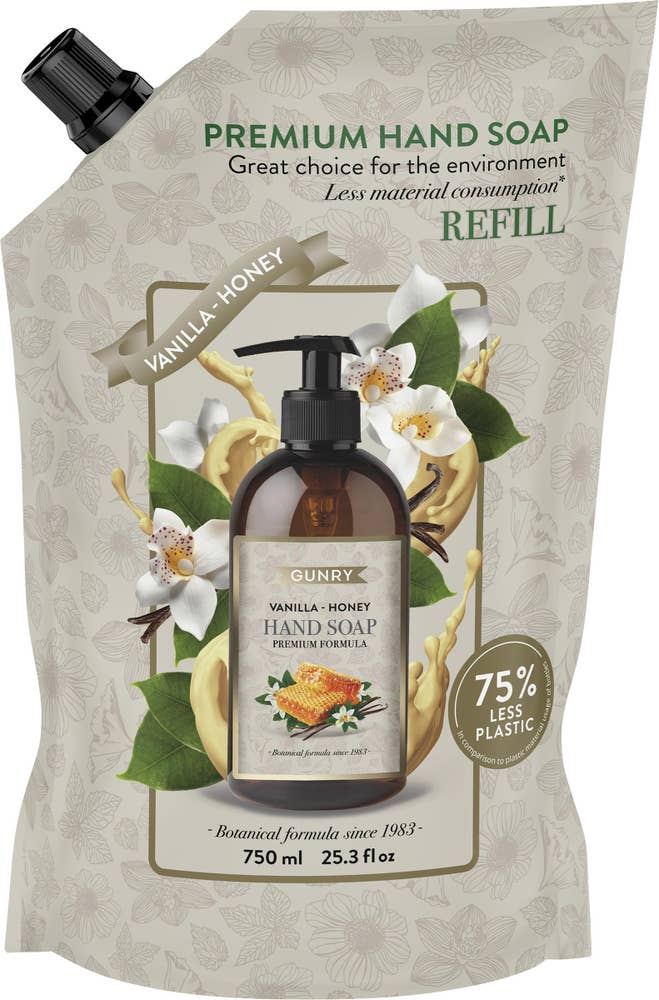 Gunry Flytande Tvål Refill Vanilla Honey