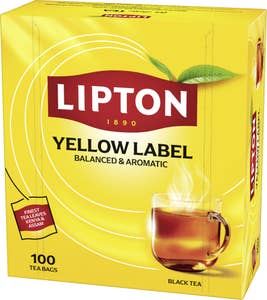 Lipton Svart Te Yellow Label