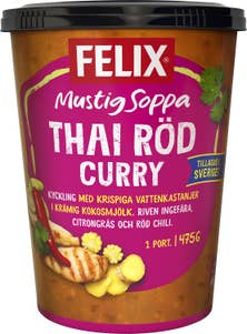 Felix Thairöd Currysoppa