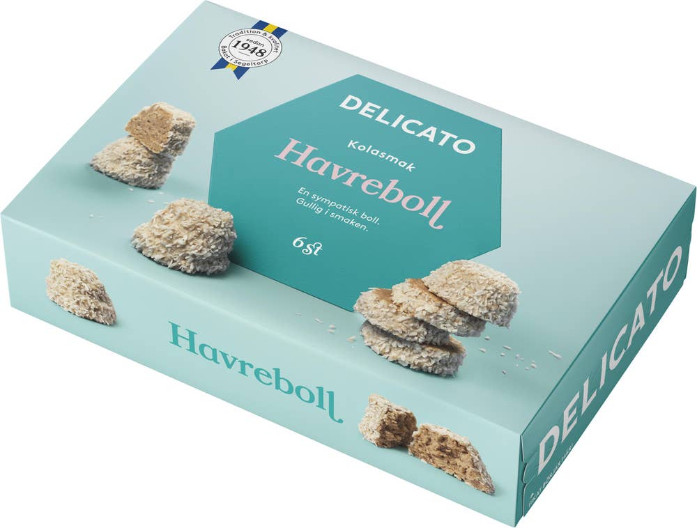 Delicato Havreboll 6-p