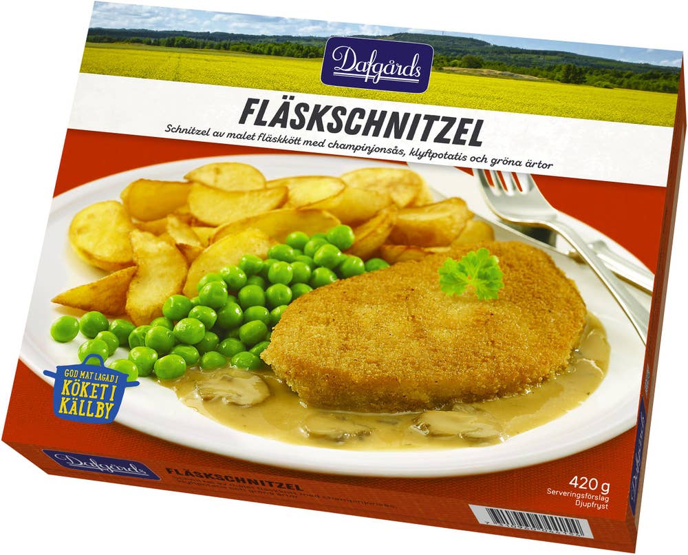 Dafgårds Fläskschnitzel Fryst