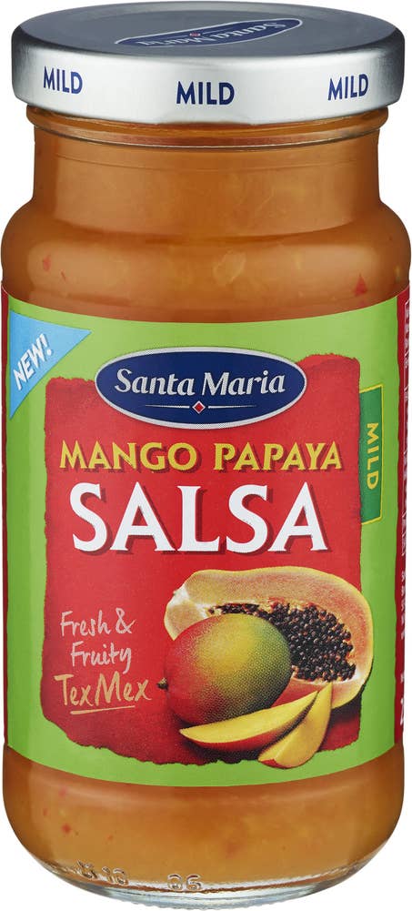 Santa Maria Mango Papaya Salsa