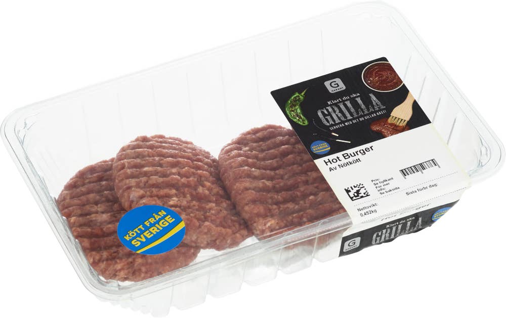 Garant Hot Burger 4-p