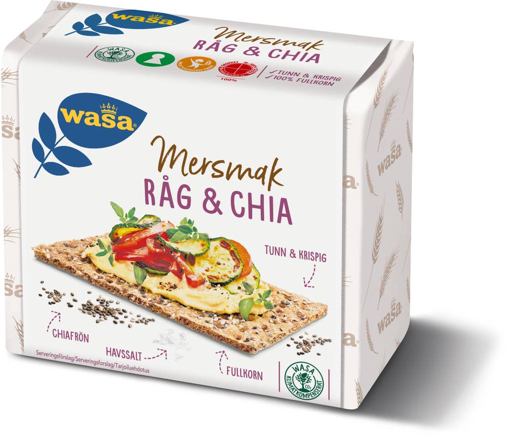 Wasa Knäckebröd Råg & Chia