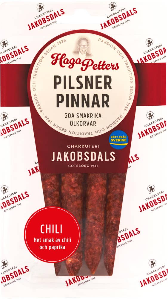 Jakobsdals Haga-Petters Pilsnerpinnar Chili