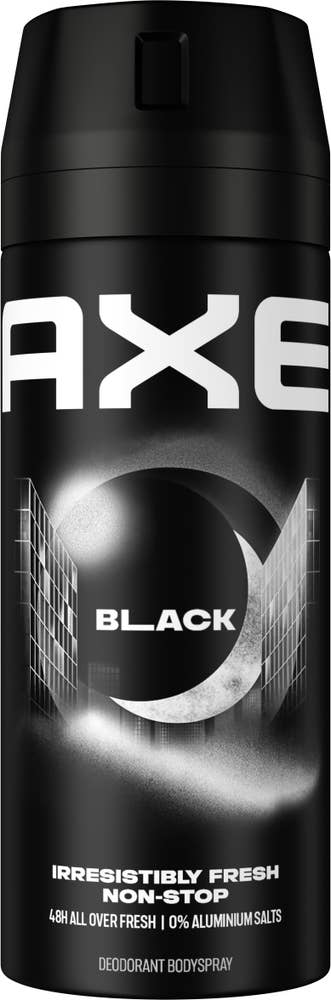 Axe Body Spray Black Men 48h