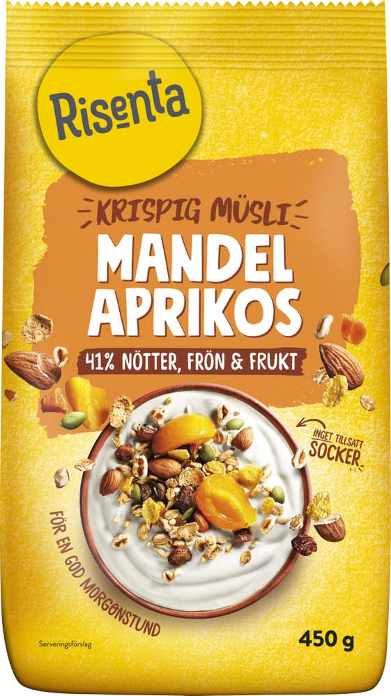 Risenta Krispig Müsli Mandel Aprikos