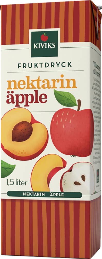 Kiviks Musteri Fruktdryck Nektarin Äpple