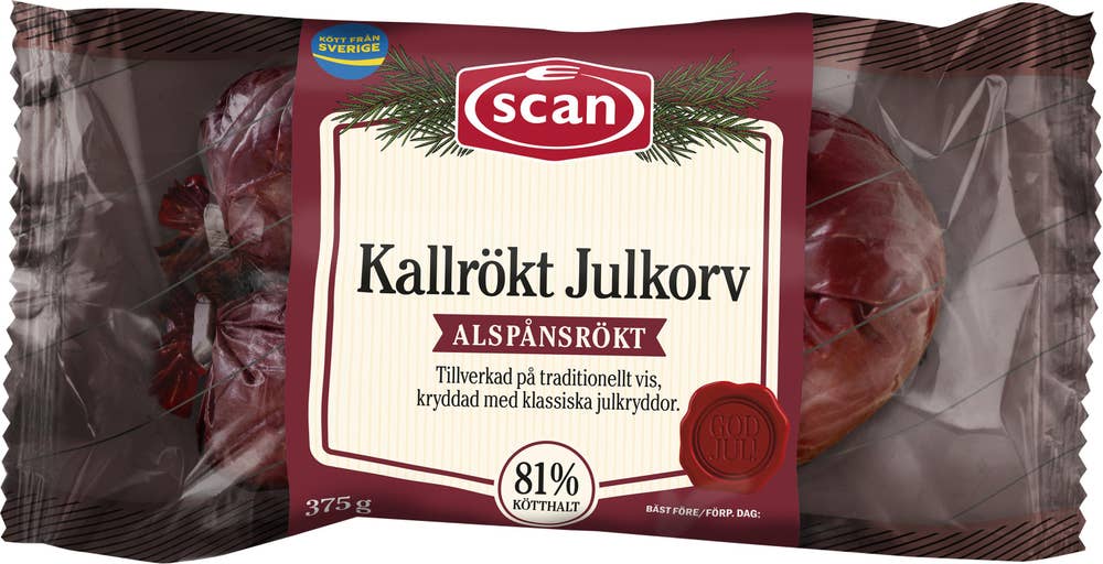 Scan Kallrökt Julkorv