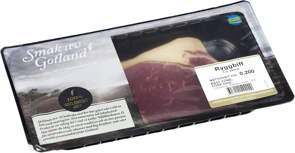 Smak av Gotland Ryggbiff ca 200g Smak av Gotland