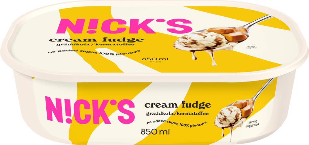 NICKS Glass Gräddkola