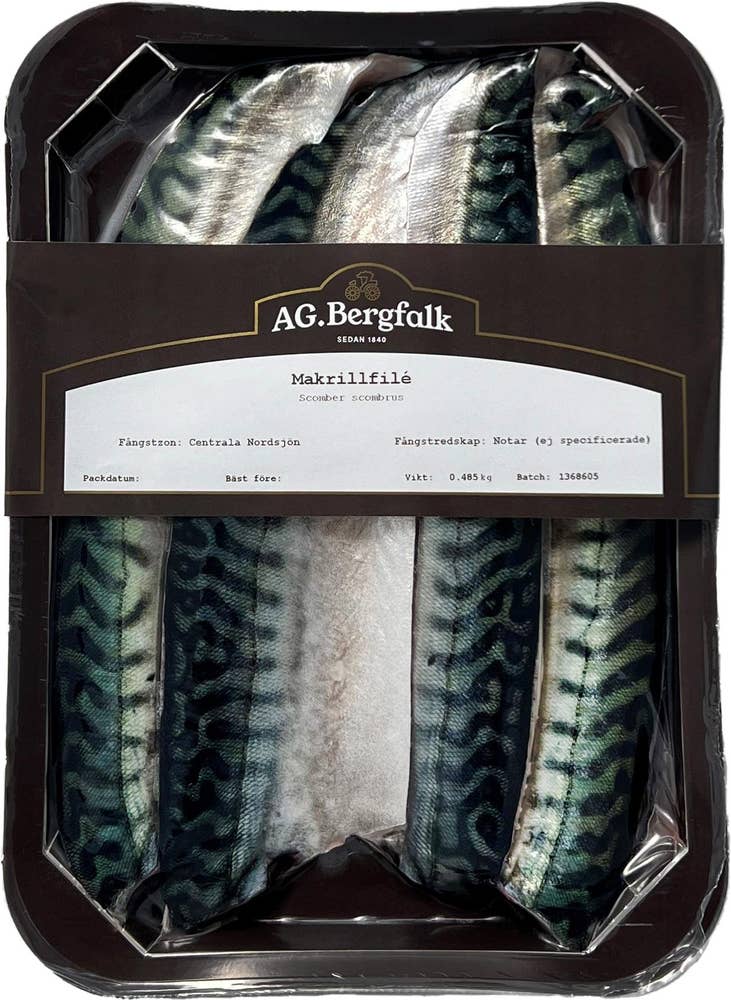 AG Bergfalk Makrillfilé