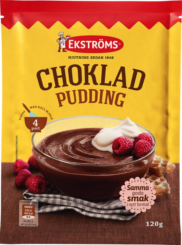 Ekströms Chokladpudding