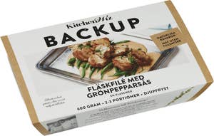Backup Fläskfilé med Grönpepparsås 2-3 Port Fryst