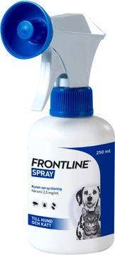 Frontline vet. 2,5 mg/ml, Fipronil, kutan spray, 250 ml