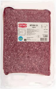 Scan Nötfärs 12% Vakuumförpackad