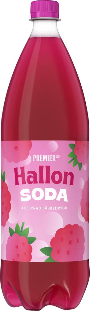 Premier Hallonsoda