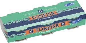 Garant Tonfisk i Solrosolja MSC 3x80g