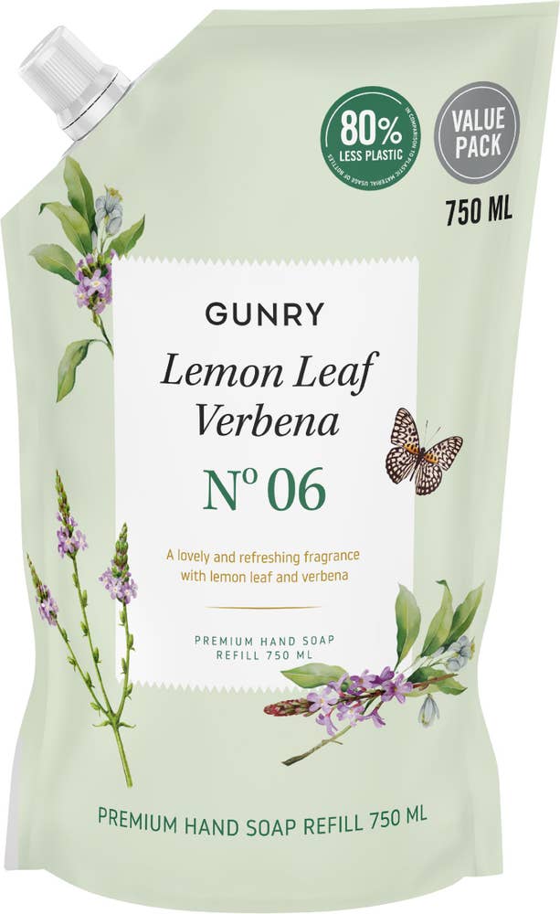 Gunry Flytande Tvål Refill Lemon Leaf Verbena