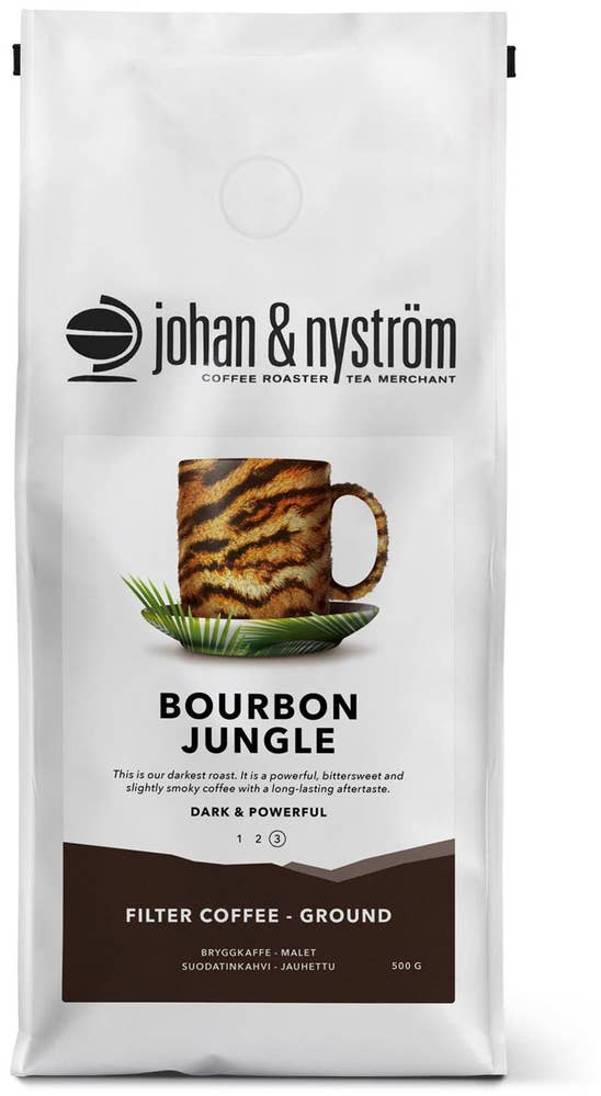 Johan & Nyström Bourbon Jungle Bryggkaffe Mörkrost