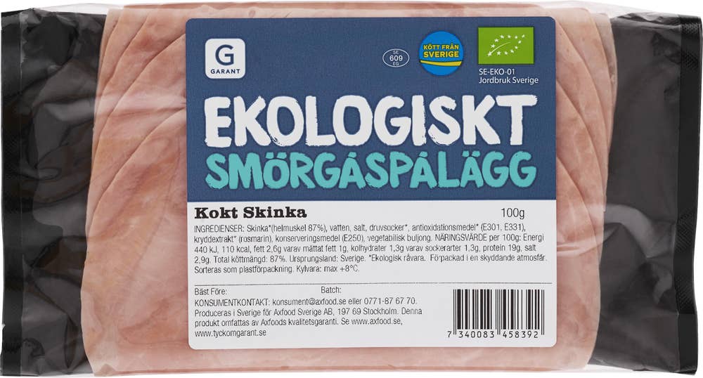 Garant Eko Kokt Skinka Skivad