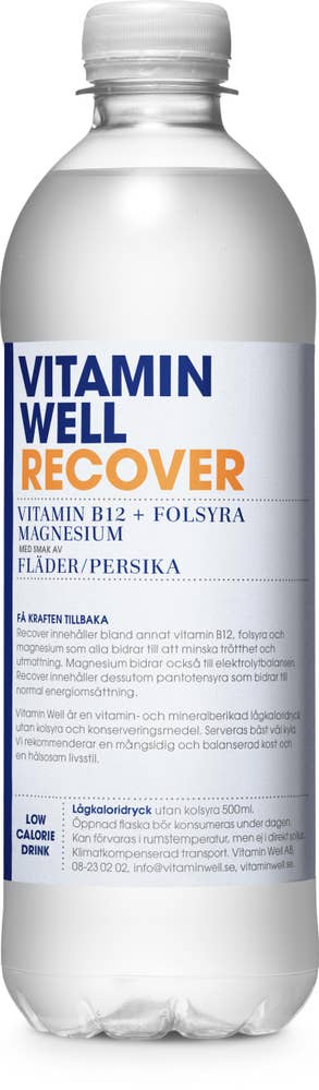Vitamin Well Recover Fläder/Persika