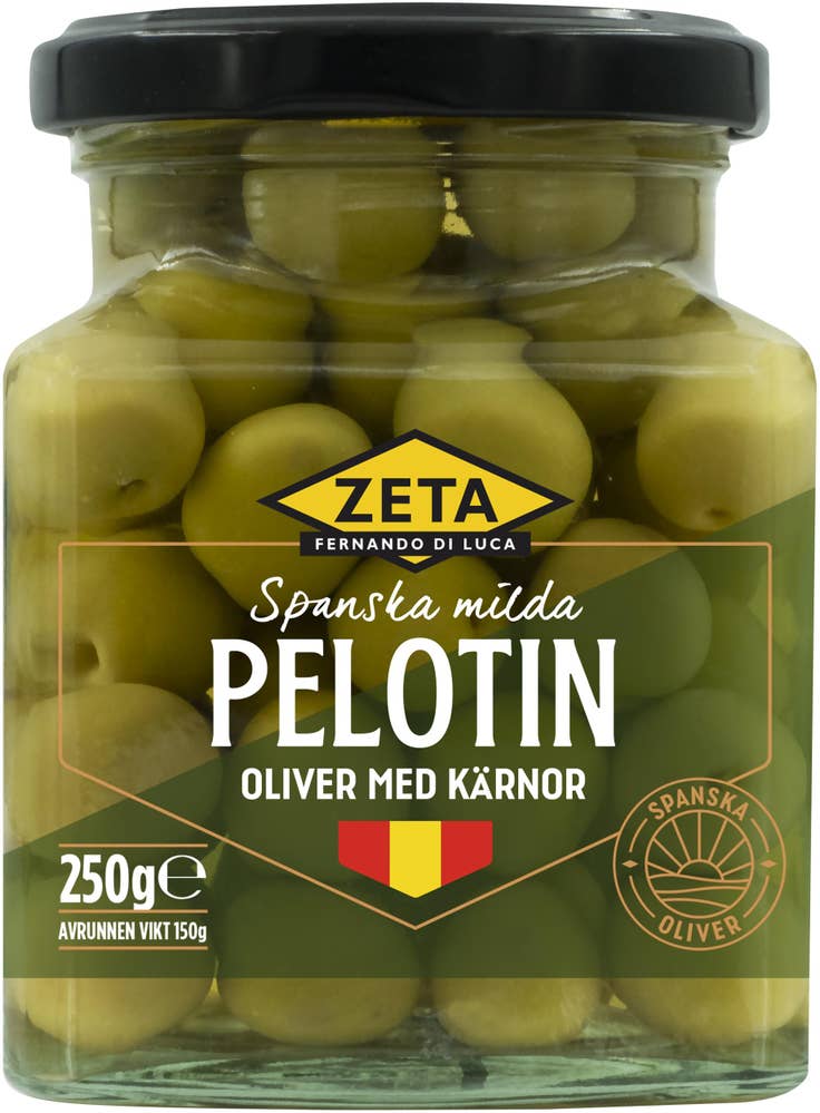 Zeta Pelotin Oliver med Kärna