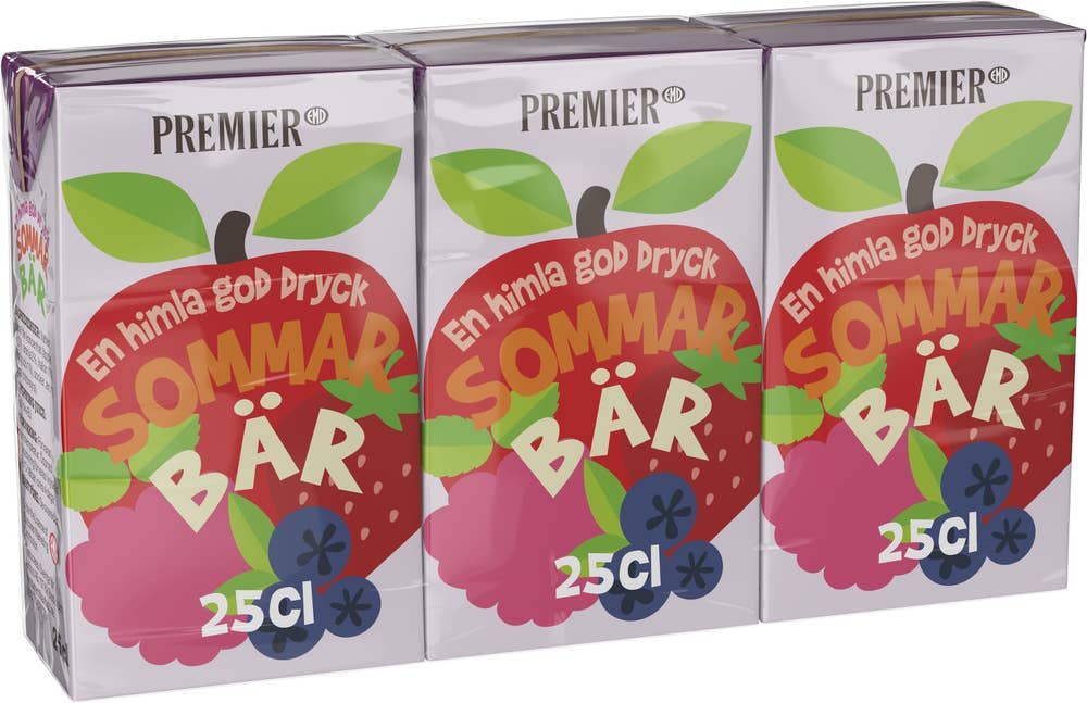 Premier Sommarbär Stilldrink 3x25cl